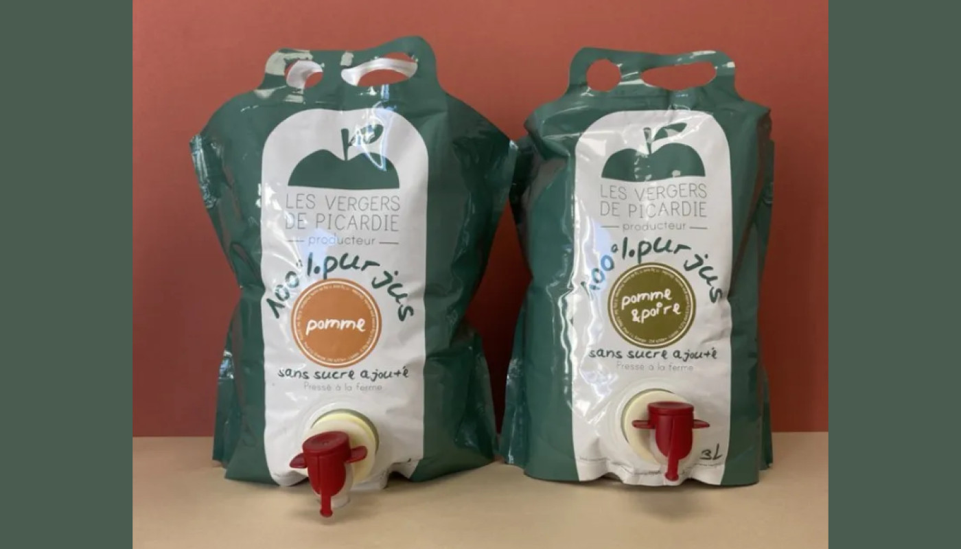 Les Vergers de Picardie, des jus avec 100% de fruits et sans sucre ajouté !